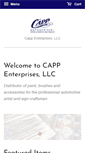 Mobile Screenshot of cappenterprises.net
